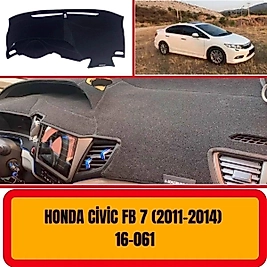 Honda Civic Fb7 2011 - 2015 Konsol Torpido 3D Koruma