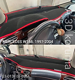 Mercedes B 160 Long / W168 1997-2004 Konsol Torpido 3D Koruma Koruyucu Kılıfı