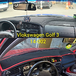 Volkswagen Golf 3 1991-1997 Konsol Torpido 3D Koruma Koruyucu Kılıfı