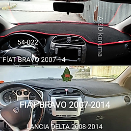 Lancia Delta 2008 -2014 Konsol Torpido 3D Koruma Koruyucu Kılıfı