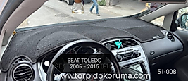 Seat Toledo 2005 - 2015 Konsol Torpido 3D Koruma  Koruyucu Kılıfı