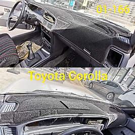 Toyota Corolla 1988-1991 Konsol Torpido 3D Koruma Koruyucu Kılıfı