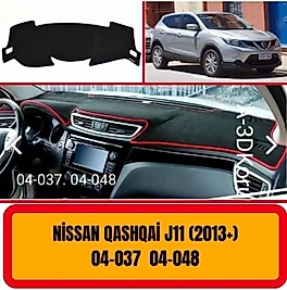 Nissan Qashqai J11 2013+ Konsol Torpido 3D Koruma Koruyucu Kılıf