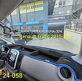 Renault Trafic 2015+ Konsol Torpido 3D Koruma Koruyucu Kılıfı