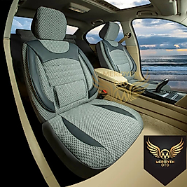 Ekonom Dokuma Kumaş Füme Oto Kılıfı