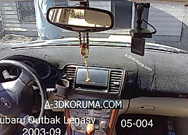 Subaru Legacy Konsol Torpido 3D Koruma  Koruyucu Kılıfı