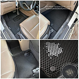 Hyundai Tucson 2015 - 2020 Akıllı Premium Eva Oto Paspas (Aksesuarlar Fiyata Dahil Değildir)