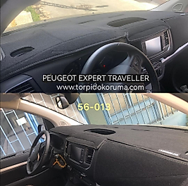 Peugeot Expert Traveller 2018+ Konsol Torpido 3D Koruma