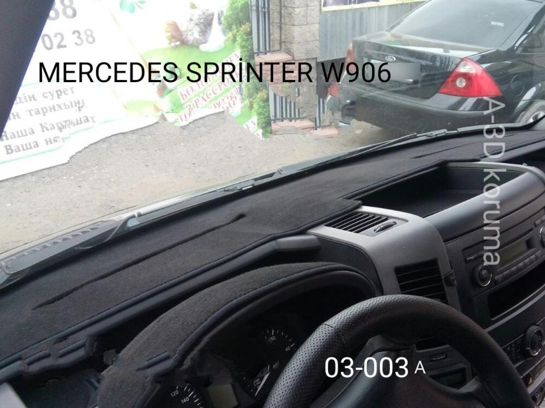 Mercedes Sprinter W906 Konsol Torpido A3D Koruma Koruyucu Kılıfı