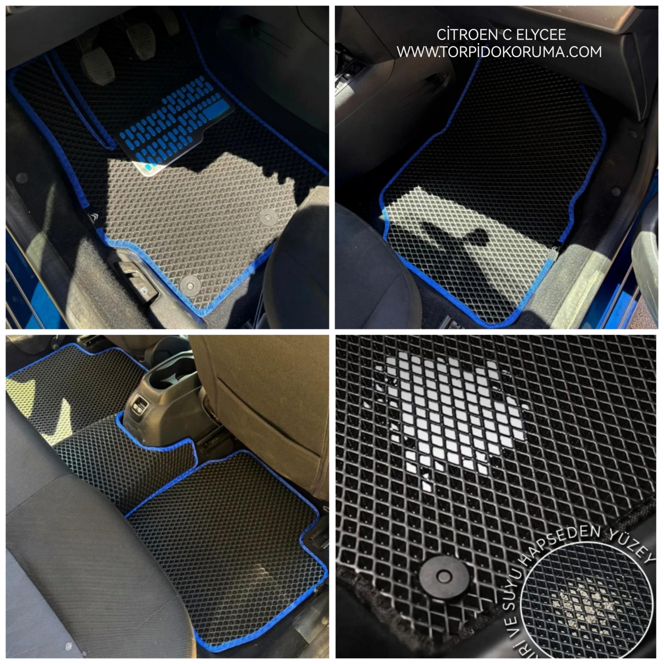 Citroen C - Elysee Akıllı Premium Eva Oto Paspas (Aksesuarlar Fiyata Dahil Değildir)