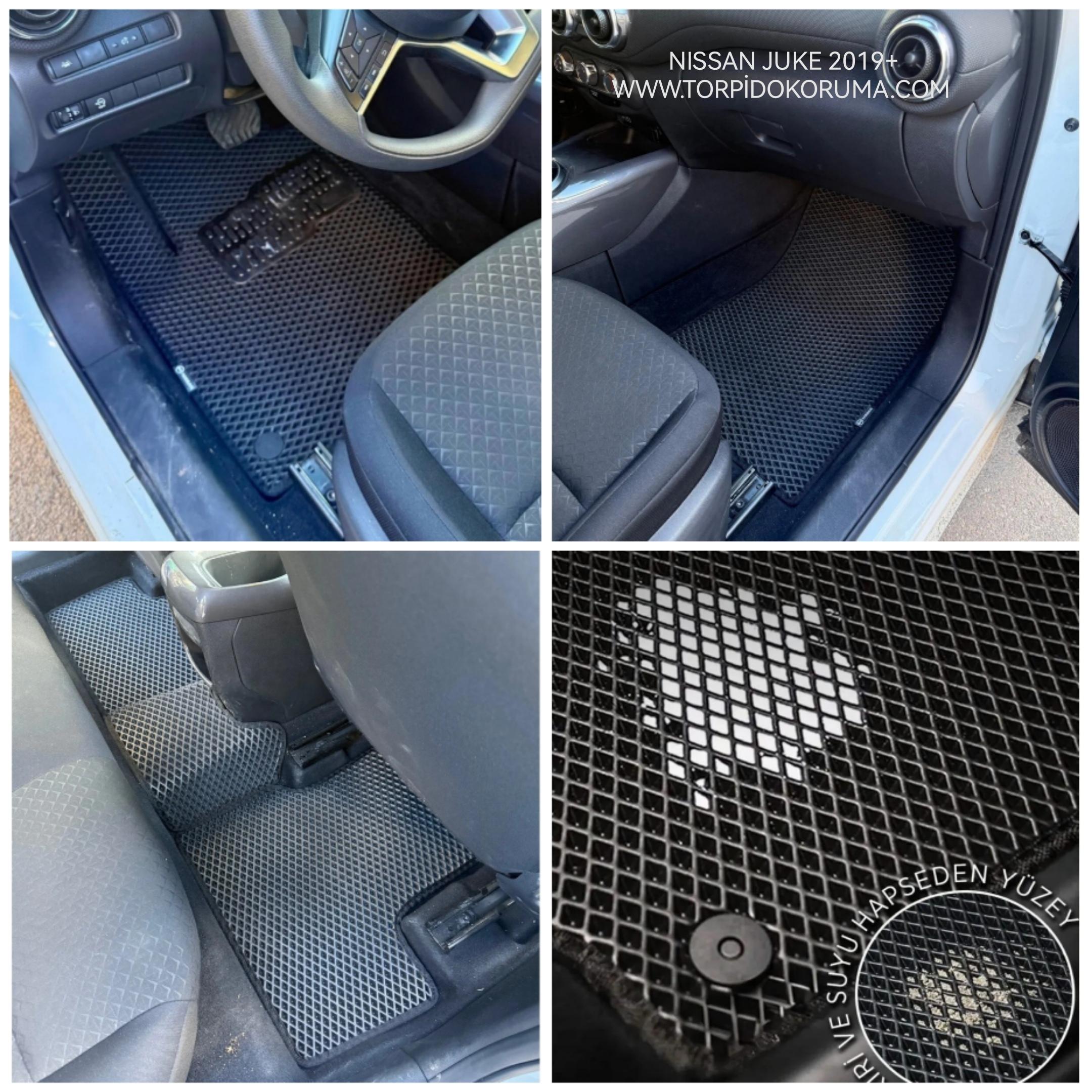 Nissan Juke 2020+ Akıllı Premium Eva Oto Paspas (Aksesuarlar Fiyata Dahil Değildir)