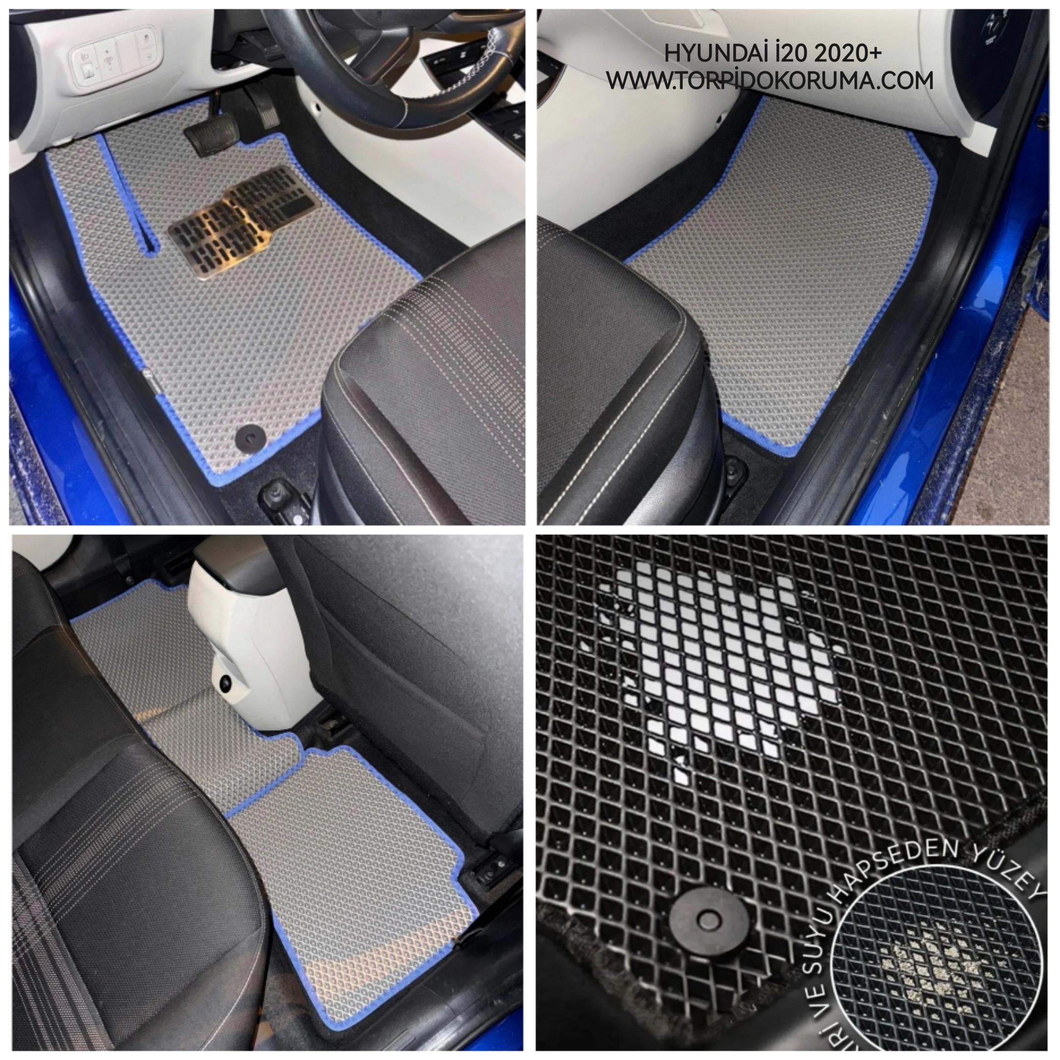 Hyundai İ20 2020+ Akıllı Premium Eva Oto Paspas (Aksesuarlar Fiyata Dahil Değildir)