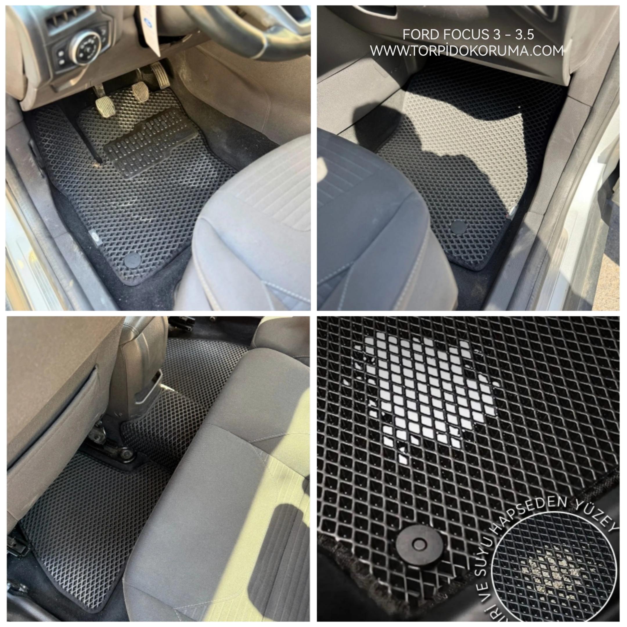 Ford Focus 3 - 3.5 Kasa Akıllı Premium Eva Oto Paspas (Aksesuarlar Fiyata Dahil Değildir)