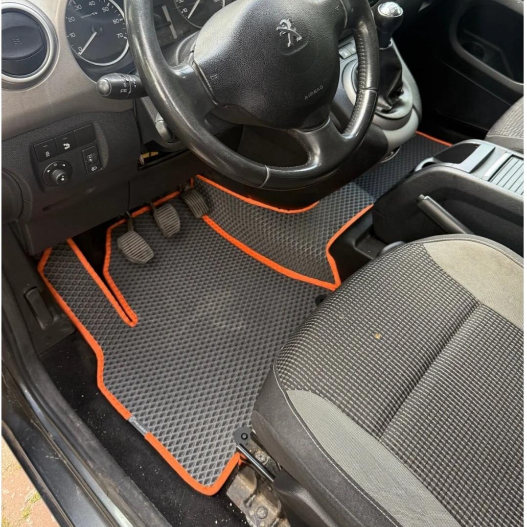 Peugeot Partner 2008 - 2018 Akıllı Premium Eva Oto Paspas (Aksesuarlar Fiyata Dahil Değildir)