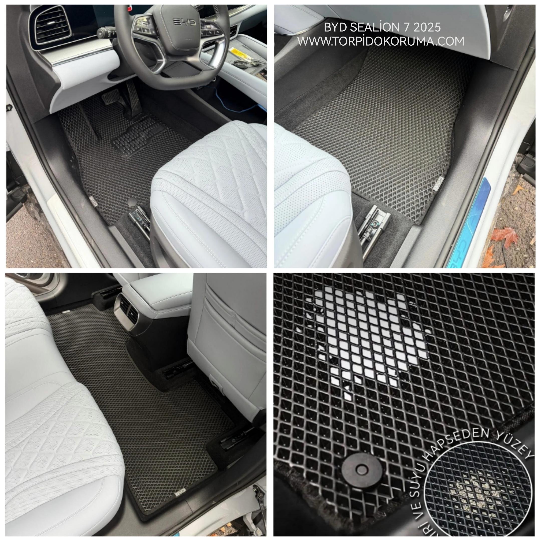 Byd Sealion 7 2025+ Akıllı Premium Eva Oto Paspas (Aksesuarlar Fiyata Dahil Değildir)