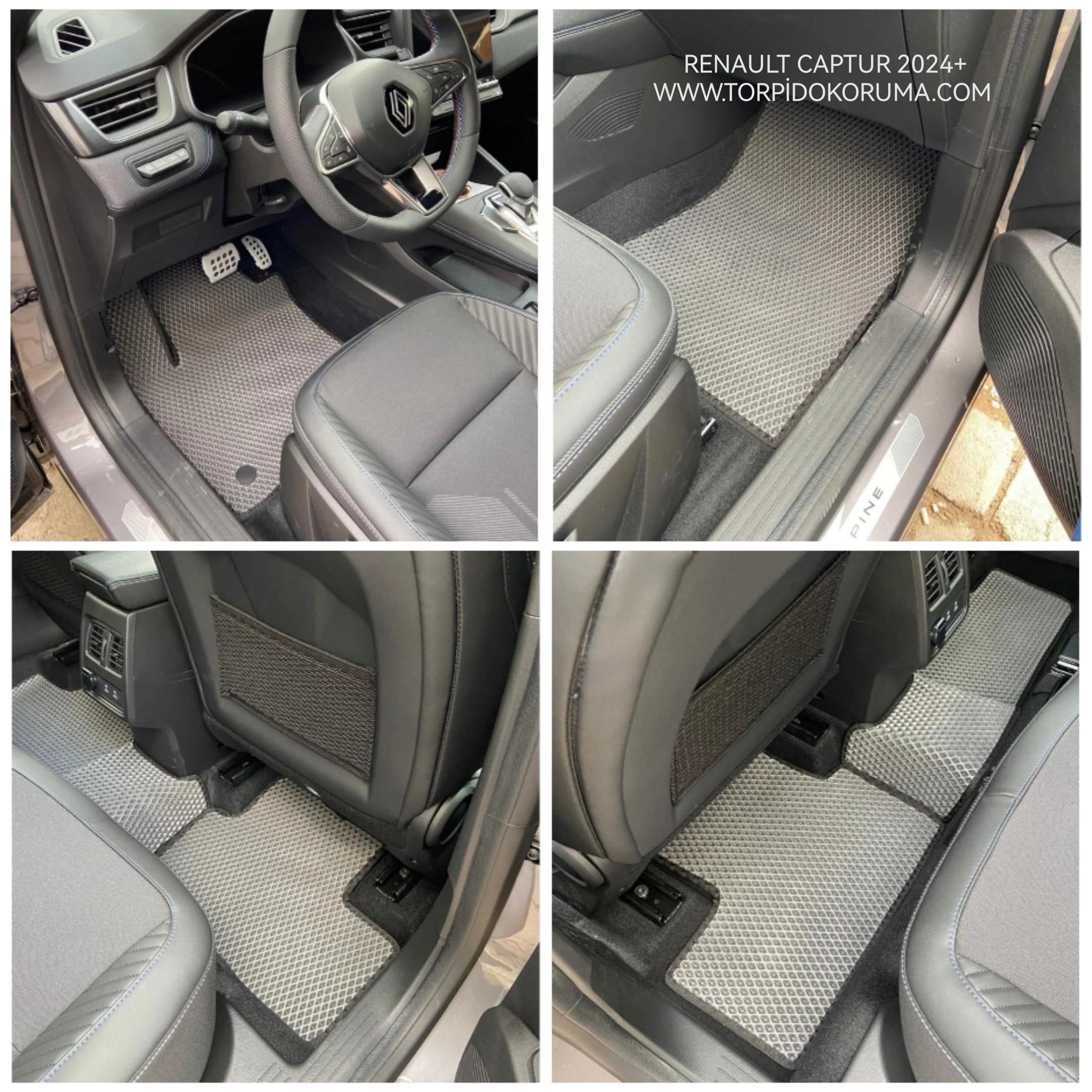 Renault Captur 2024+ Akıllı Premium Eva Oto Paspas (Aksesuarlar Fiyata Dahil Değildir)