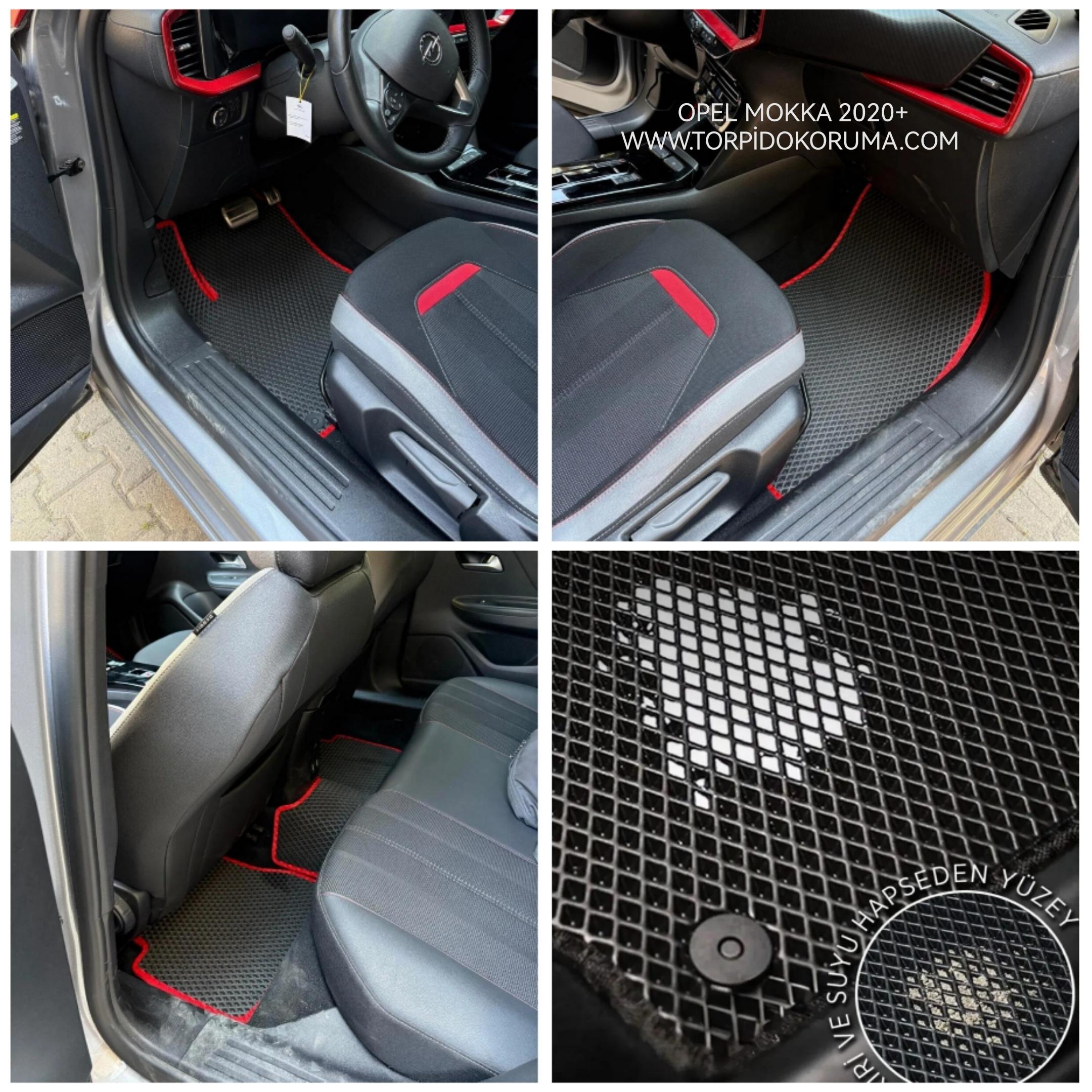 Opel Mokka 2020+ Benzinli Akıllı Premium Eva Oto Paspas (Aksesuarlar Fiyata Dahil Değildir)