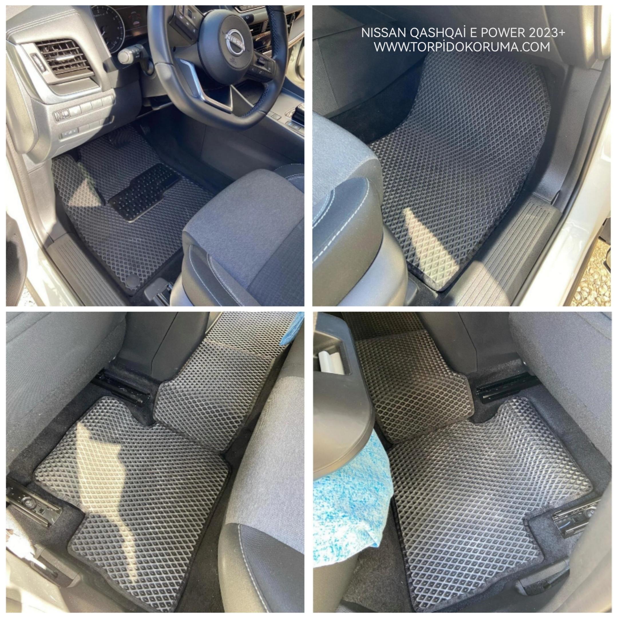 Nissan Qashqai E Power 2023+ Akıllı Premium Eva Oto Paspas (Aksesuarlar Fiyata Dahil Değildir)