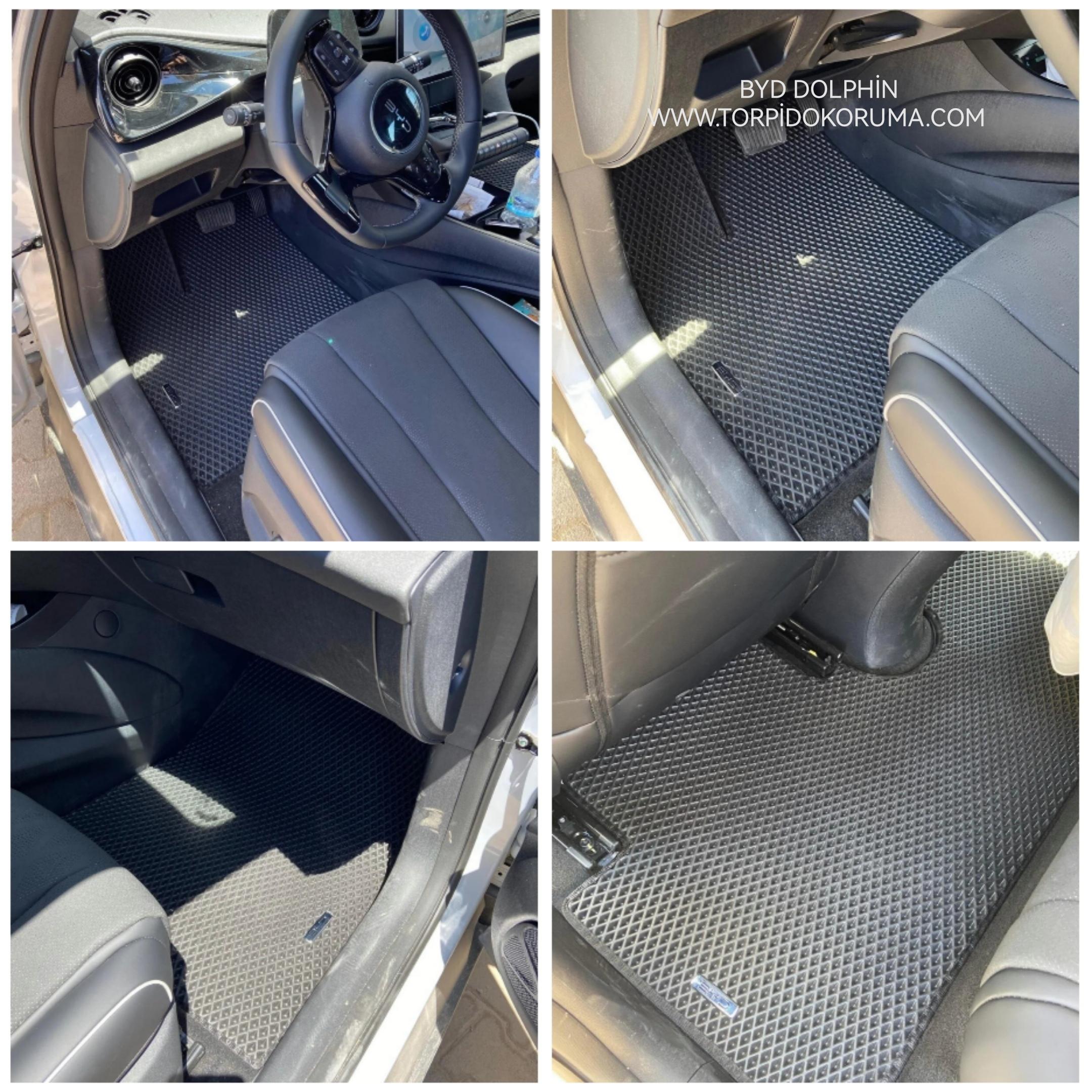 Byd Dolphin Akıllı Premium Eva Oto Paspas (Aksesuarlar Fiyata Dahil Değildir)