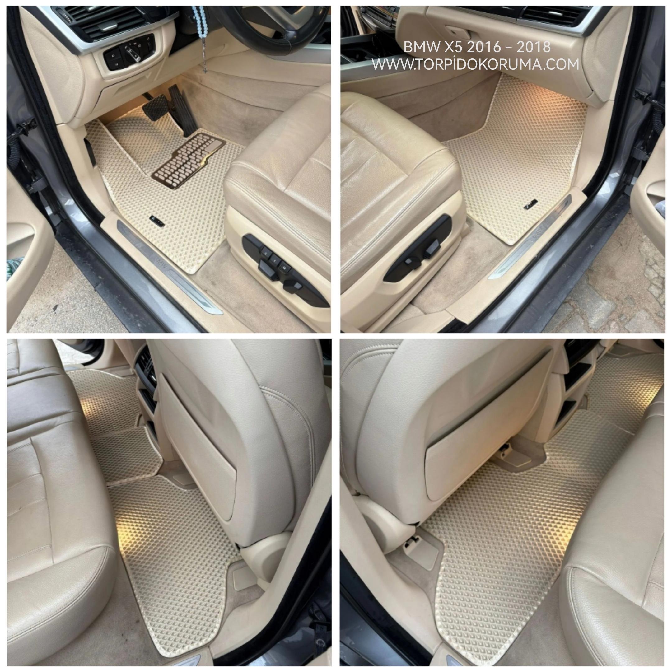 Bmw X5 2016 - 2018 Kasa Akıllı Premium Eva Oto Paspas (Aksesuarlar Fiyata Dahil Değildir)