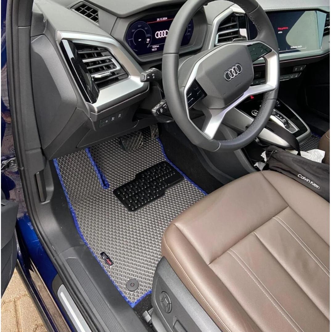 Audi Q4 E-Tron 2024+ Akıllı Premium Eva Oto Paspas (Aksesuarlar Fiyata Dahil Değildir)