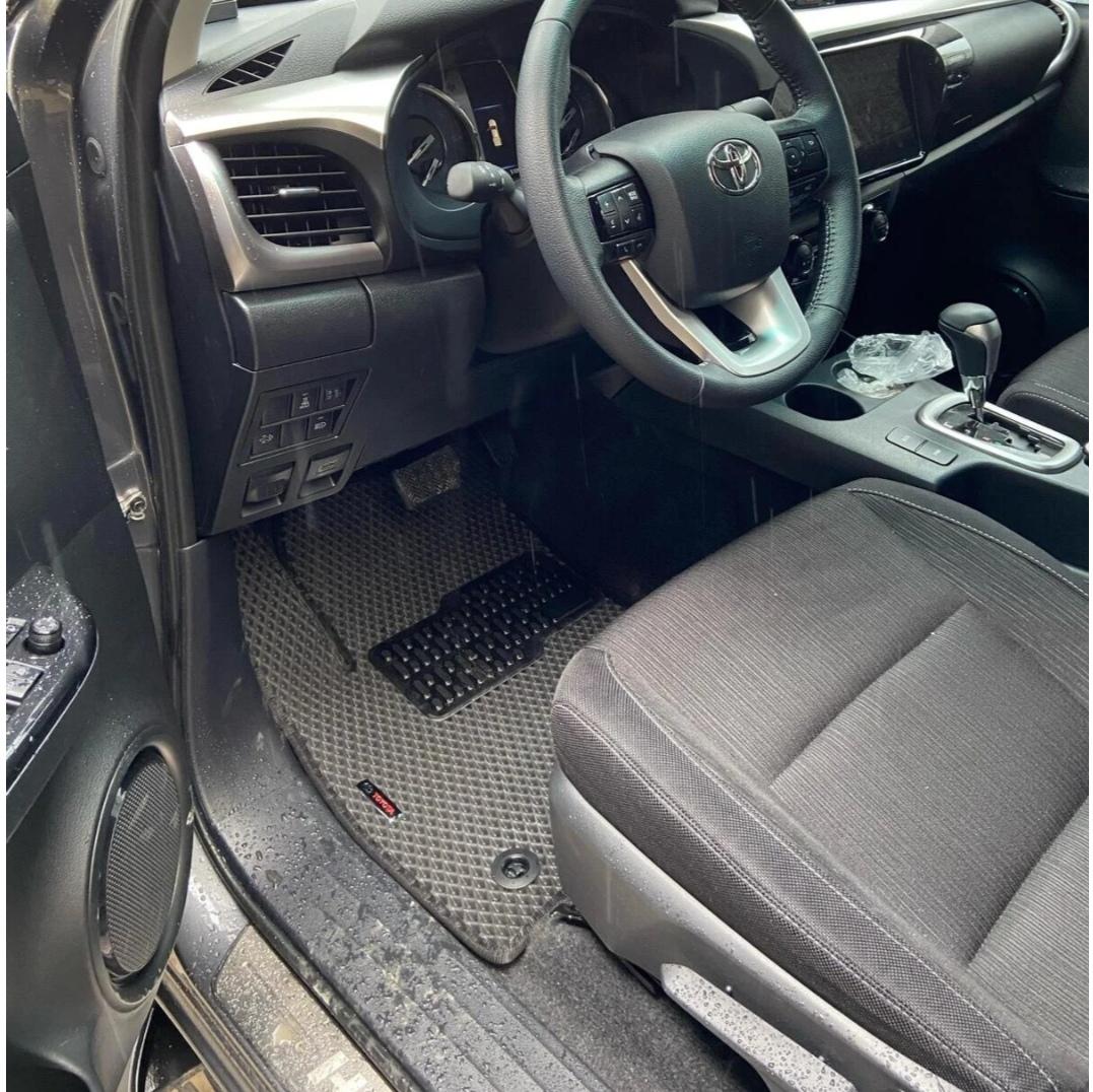 Ford Hilux 2020+ Kasa Akıllı Premium Eva Oto Paspas (Aksesuarlar Fiyata Dahil Değildir)