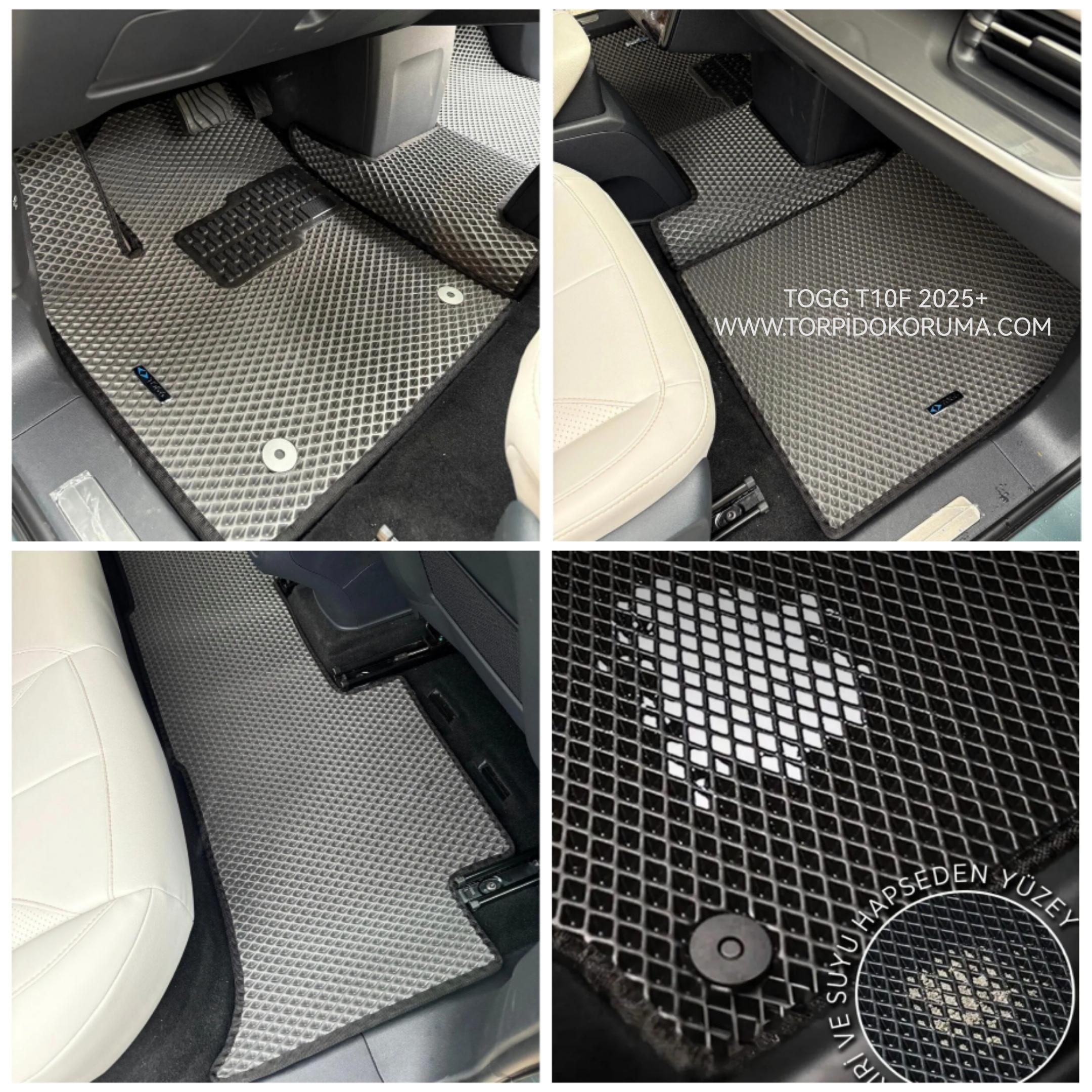 Togg T10F Akıllı Premium Eva Oto Paspas