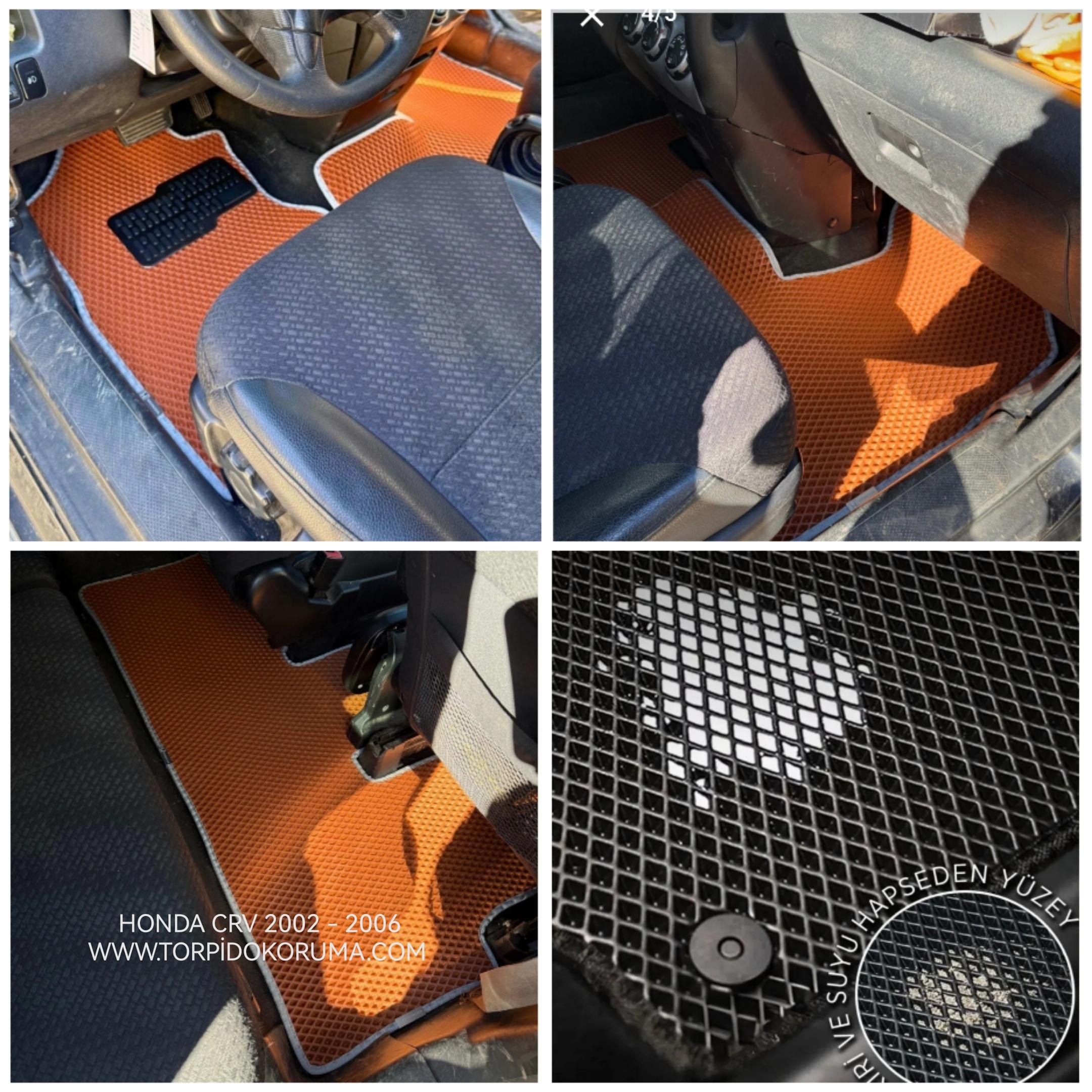 Honda Cr-v 2 2002 - 2006 Akıllı Premium Eva Oto Paspas (Aksesuarlar Fiyata Dahil Değildir)