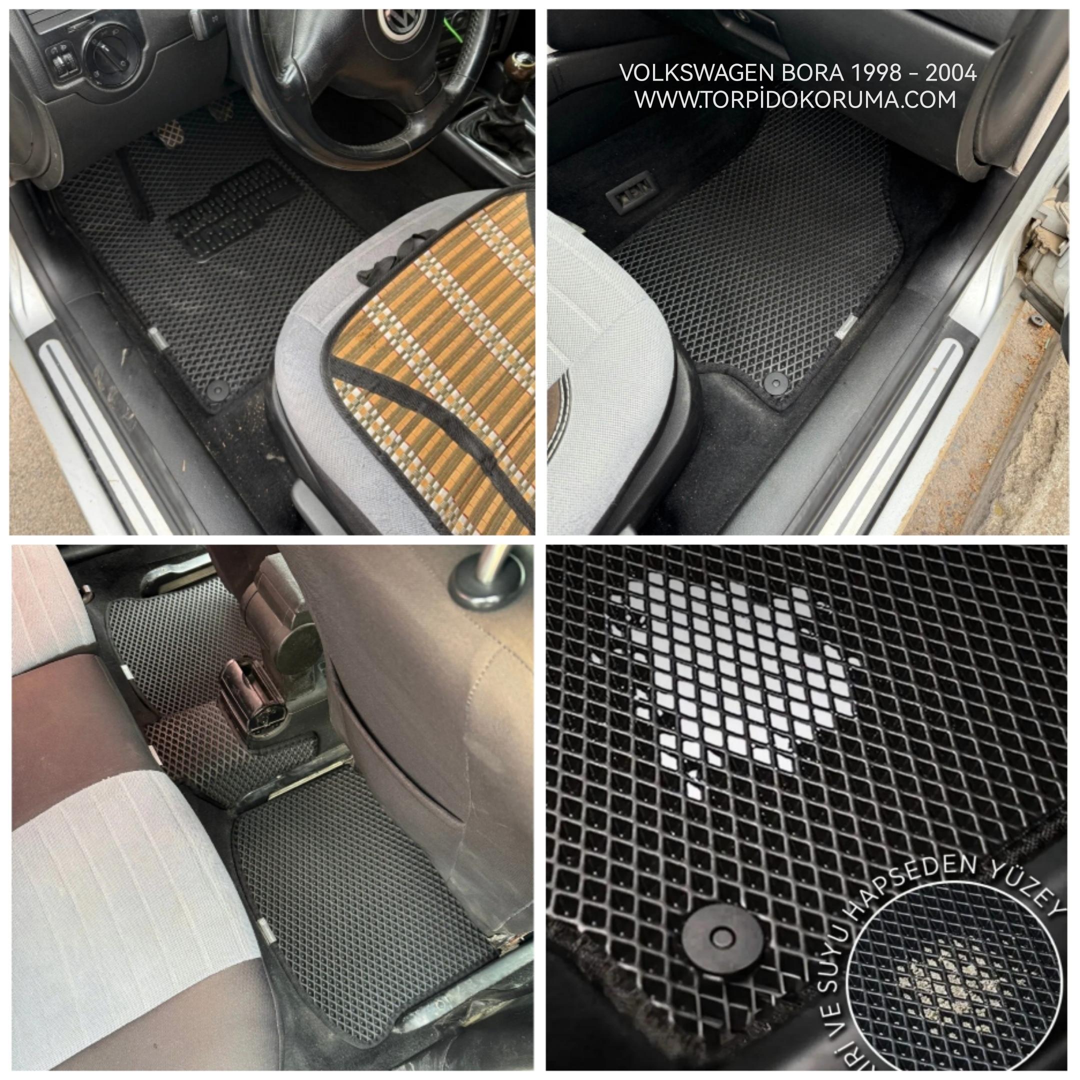 Volkswagen Bora 1998 - 2004 Kasa Akıllı Premium Eva Oto Paspas (Aksesuarlar Fiyata Dahil Değildir)