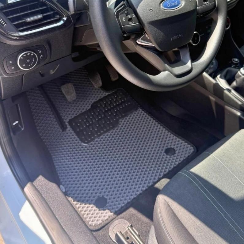 Ford Fiesta 2017+ Akıllı Premium Eva Oto Paspas (Aksesuarlar Fiyata Dahil Değildir)