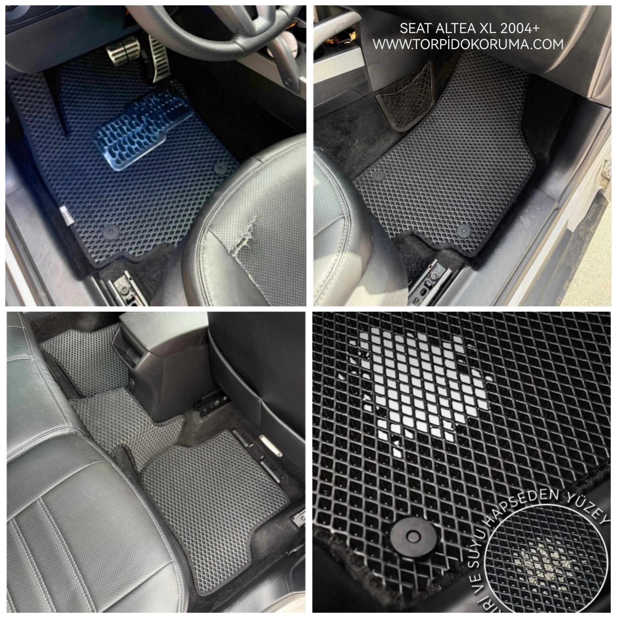 Seat Altea XL 2004+ Akıllı Premium Eva Oto Paspas (Aksesuarlar Fiyata Dahil Değildir)