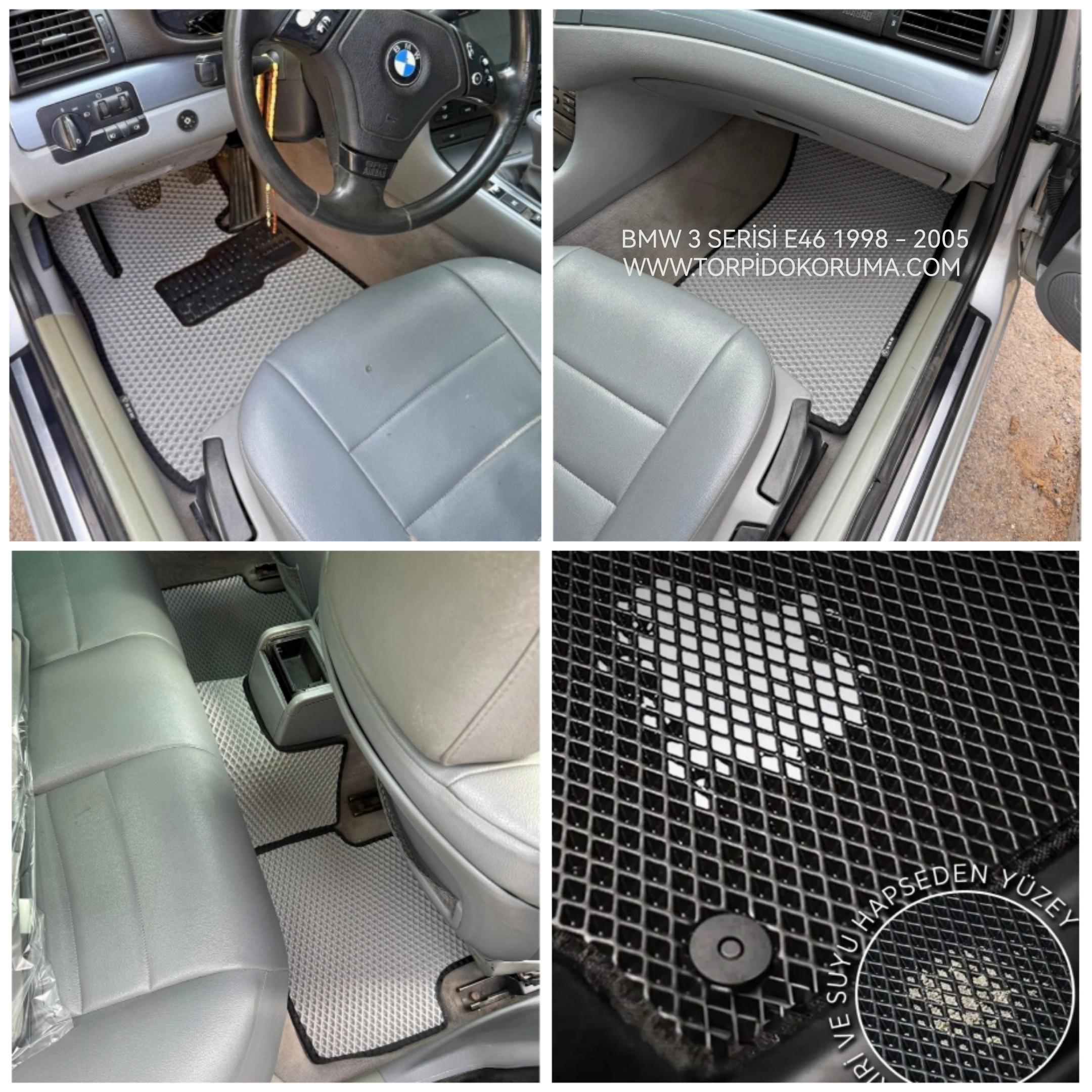 Bmw 3 Serisi E46 1998- 2005 Kasa Akıllı Premium Eva Oto Paspas (Aksesuarlar Fiyata Dahil Değildir)