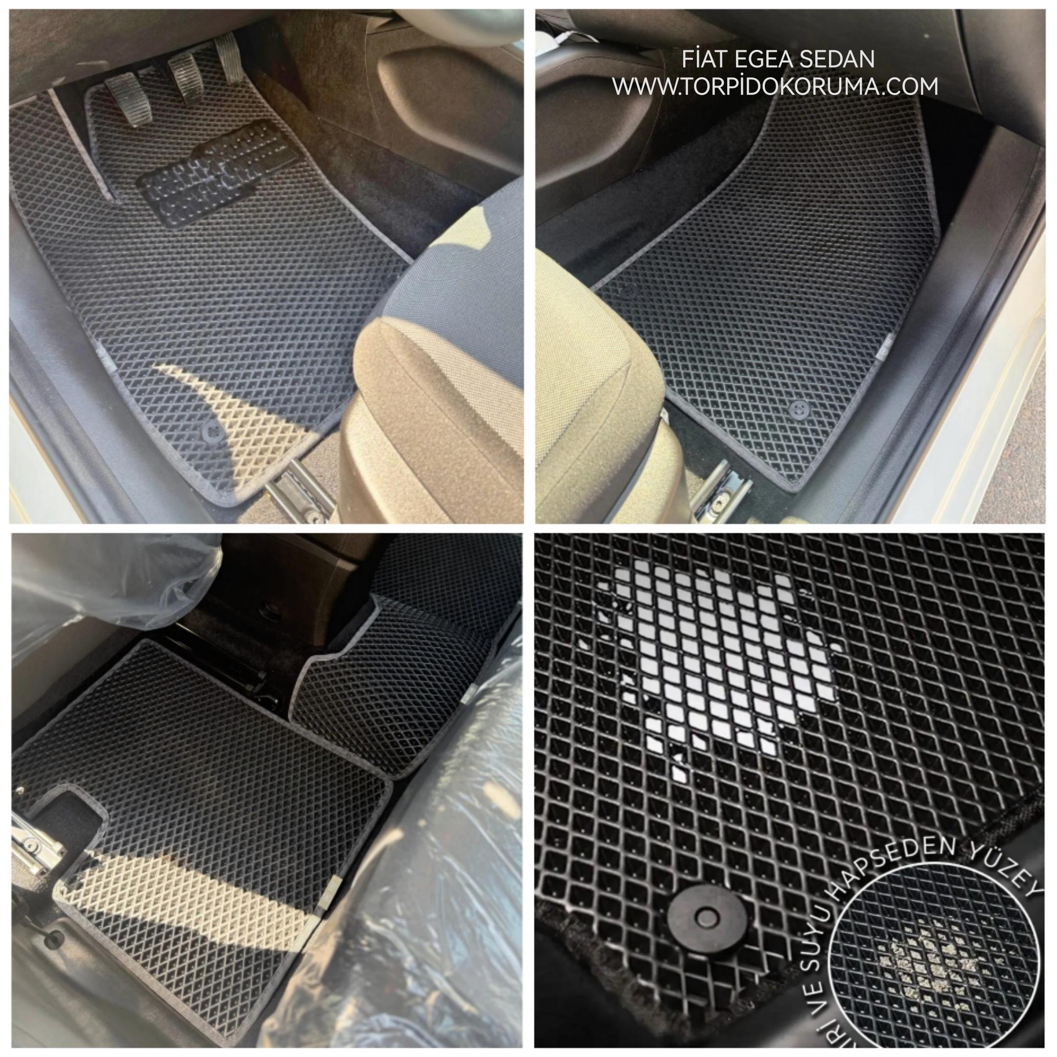 Fiat Egea Sedan Kasa Akıllı Premium Eva Oto Paspas (Aksesuarlar Fiyata Dahil Değildir)